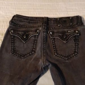 Miss Me black skinny Jean's sz 28 /6